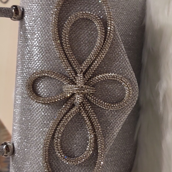 Silver evening bag - Picture 2 of 11